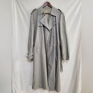 Vintage Schild Men's Belted Trench Coat Size 48